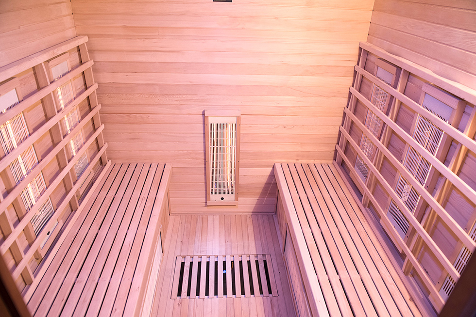 cabina sauna infrarossi