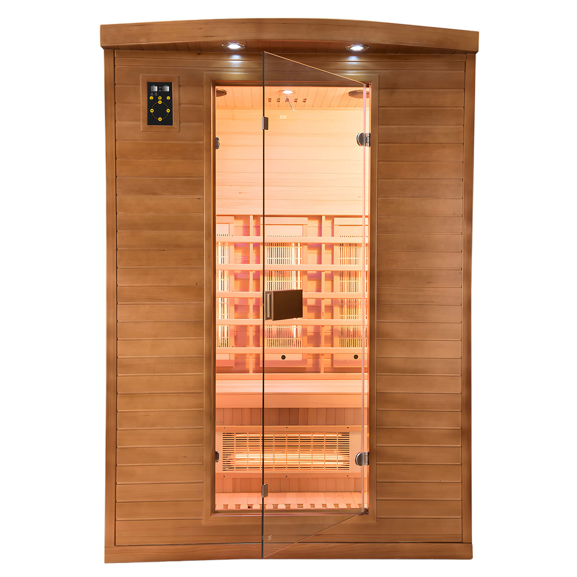 Sauna ad infrarossi al Quarzo e Magnesio 2 posti Karma 140x110 cm, 8052675900736, 3.490 €