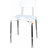 Sedia da Doccia con Foro Igienico Cuscino Antibatterico e Schienale, in Alluminio con Altezza Regolabile, sidney, 109 €