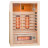 Sauna a raggi infrarossi Full Spectrum 2 persone Mandala 120x105 cm, 8052675900781, 2.599 €