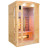 Sauna a raggi infrarossi al Quarzo 2 posi Timo 120x105 cm, 8052675900231, 2.599 €