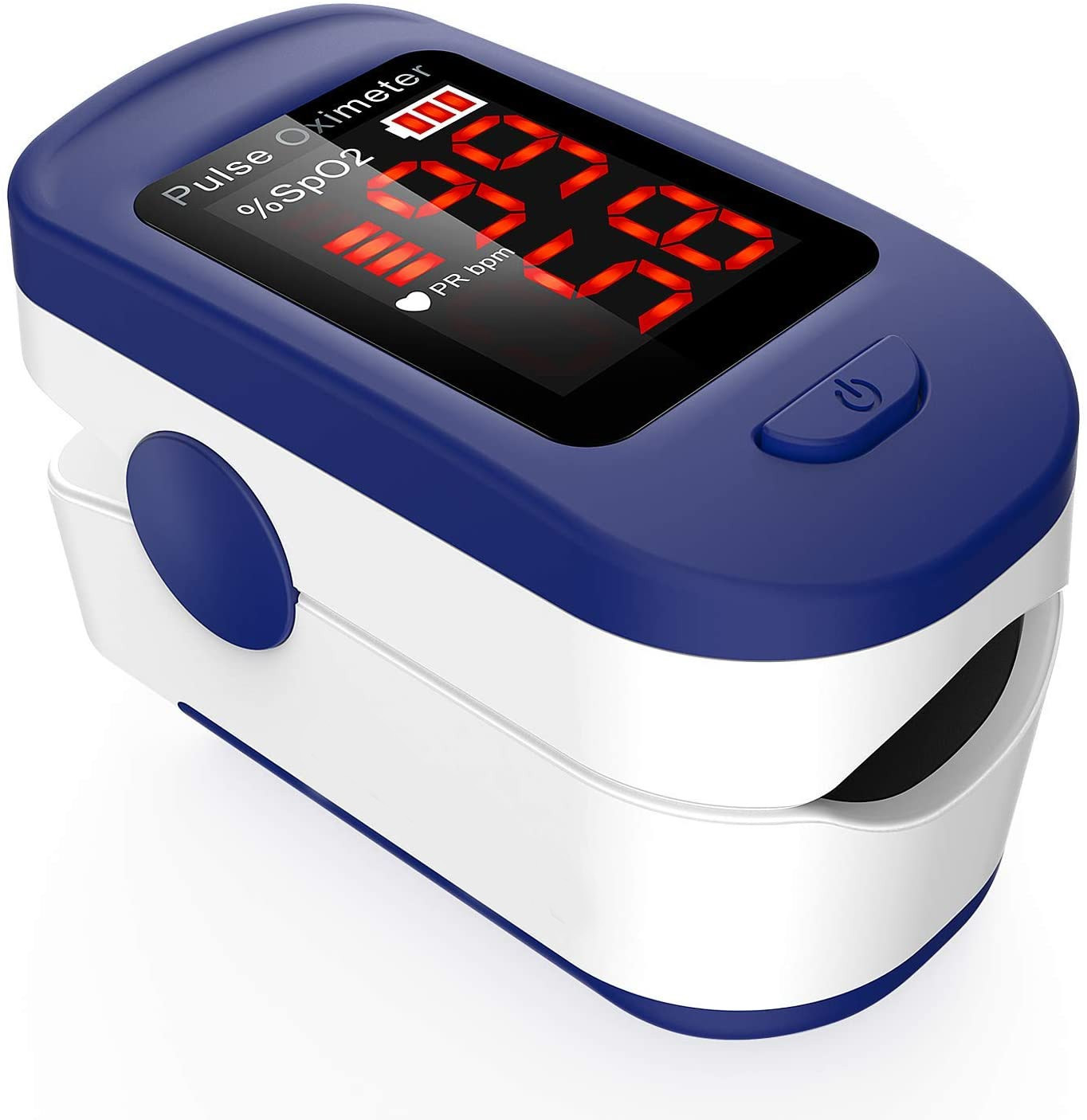 Saturimetro Pulsossimetro da Dito Professionale con Display LCD per misurare i Livelli di ossigeno SpO2 e Battito Cardiaco, CI-T5I7-UJ97pre, 24 €