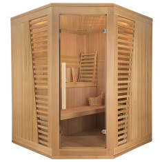 Sauna angolare Finlandese Design Luxe 3/4 posti, 8052675900859, 3.699 €