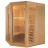 Sauna angolare Finlandese Design Luxe 3/4 posti, 8052675900859, 3.699 €
