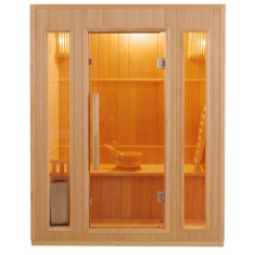 Sauna 3 posti Finlandese in Abete Canadese Ten 153 x 110 CM, 3700691400604, 3.299 €