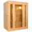 Sauna 3 posti Finlandese in Abete Canadese Montana 153 x 110 CM, 8052675900606, 3.299 €