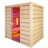 Sauna  Holl's Hybrid Combi combinata infrarossi al quarzo e vapore finlandese 180 x 140 x 190 CM, HL-HC04 , 6.450 €