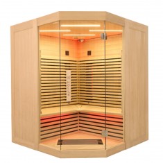 sauna infrarossi angolare