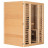 Sauna Hybrid Wave ad infrarossi e Finlandese 3 posti Quarzo e Magnesio 150 x 120 cm , 8052675900552, 3.890 €