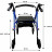 Deambulatore pieghevole con sedile regolabile in altezza per disabili NOMAD, RO23, 169 €