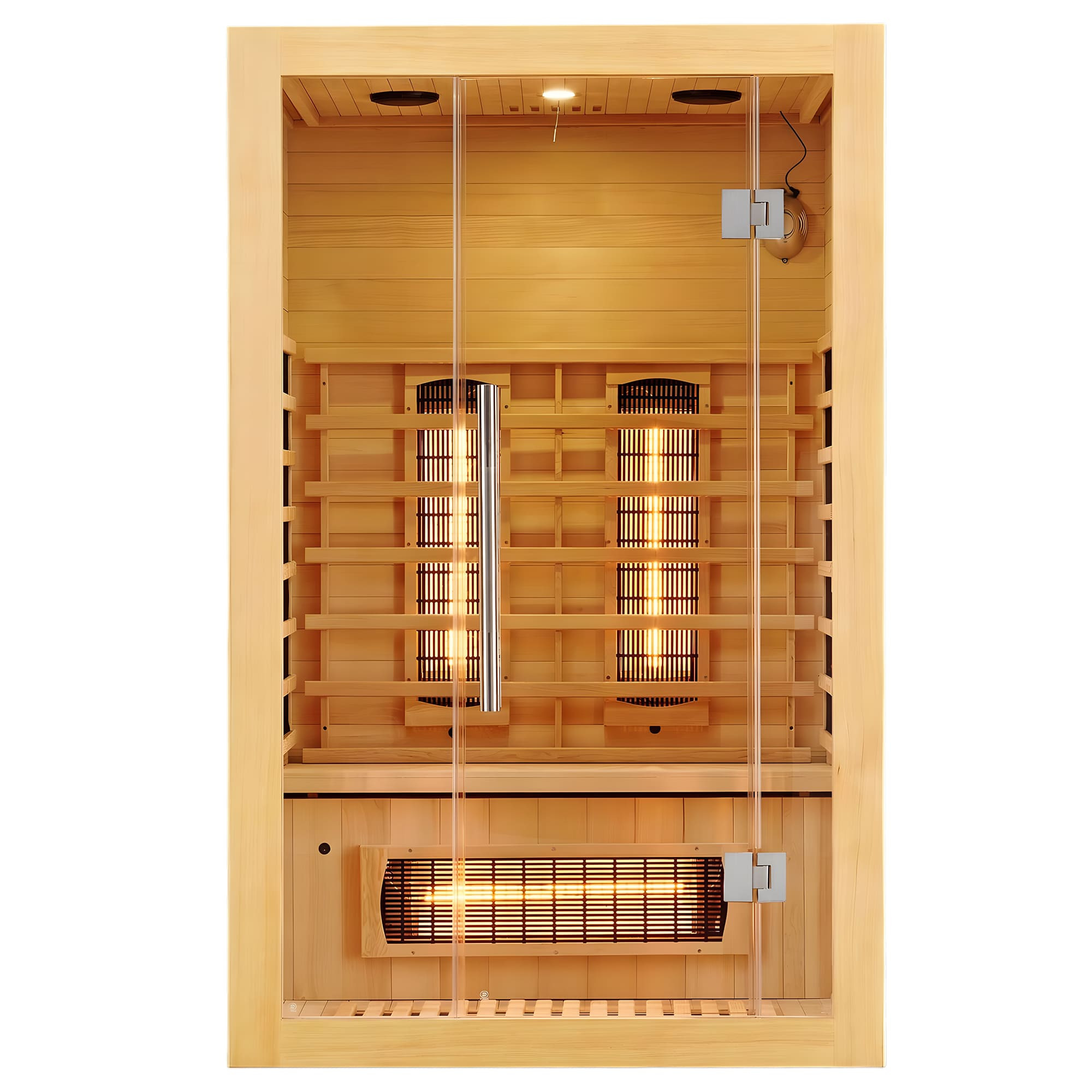 Sauna a raggi infrarossi Full Spectrum 2 persone Mandala 120x105 cm, 8052675900781, 2.599 €