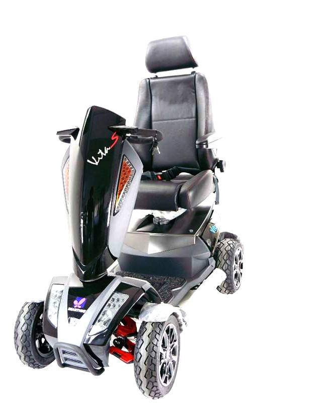 vista anteriore dello scooter elettrico per anziani S12 Sport