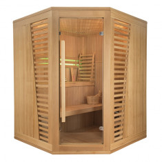 Sauna angolare Finlandese Design Luxe 3/4 posti, 3700691408853, 3.699 €