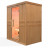 Sauna ad infrarossi 3 posti con emettitori Quarzo e Magnesio Wave , 3700691416391, 2.950 €