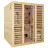 Sauna Hybrid Wave ad infrarossi e Finlandese 5 posti Quarzo e Magnesio 175 x 175 cm , 8052675900576, 4.490 €