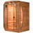 Sauna infrarossi al Quarzo e Magnesio 4 posti Angolare Karma 160x160 cm, 8052675900743, 3.990 €